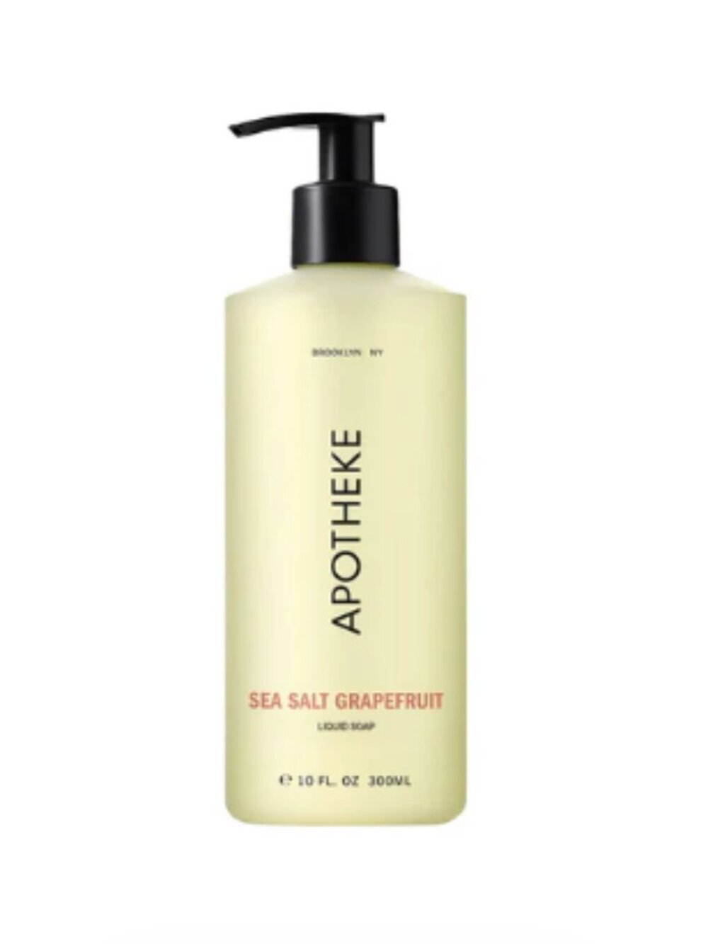 NWT Apotheke Sea Salt Grapefruit Liquid Soap 10 fl oz